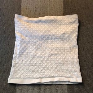 free people white tight tube  top!